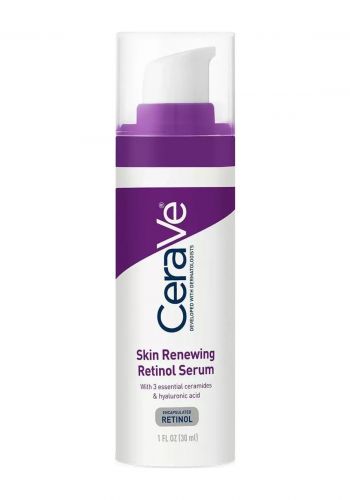 سيروم الريتينول لتجديد البشرة 30 مل من سيرافي Cerave Skin Renewing Retinol Face Serum for Fine Lines and Wrinkles