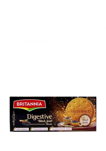 بسكت دايجستيف الحبة السوداء 350 غم من بريتانيا  Britannia Digestives Black Seed Biscuits
