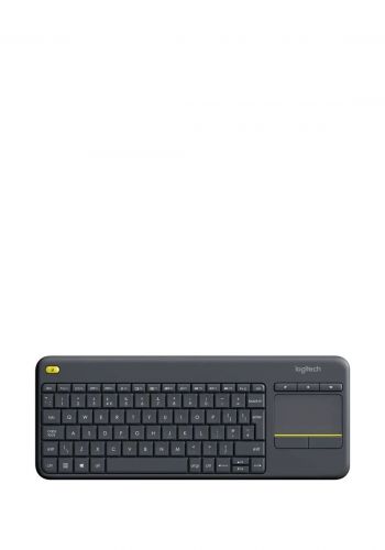 كيبورد Logitech K400 Plus Wireless Touchpad Keyboard - Arabic