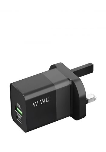 شاحن جداري 30 واط WiWU 30W PD Fast Wall Charger