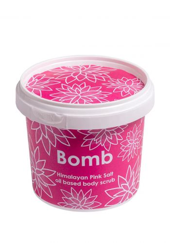 مقشر للجسم بخلاصة املاح الهيمالايا الوردية  400 غم من بومب Bomb Body Scrub   
