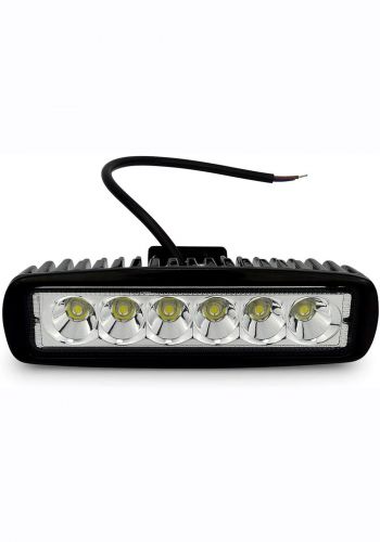 كشاف ضوئي 6 ليد للسيارات 6000 كلفن - 18 واط Spotlight LED white lighting