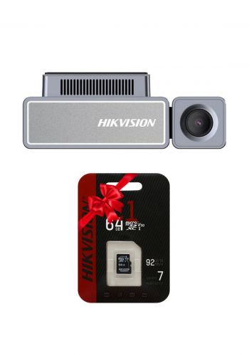 كاميرا لوحة القيادة مع هدية رام 64GB من هيكفيجن HIKVision AE-DC8012-C8 F1.75 Dashboard Camera with 64GB RAM  