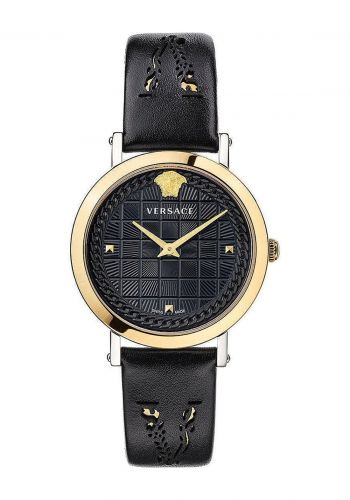 Versus Versace VELV00120 Women Watch ساعة نسائية سوداء اللون من فيرساتشي