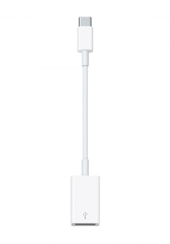 تحويلة من ابل Apple MJ1M2ZM-A USB-C to USB-A adapter-White