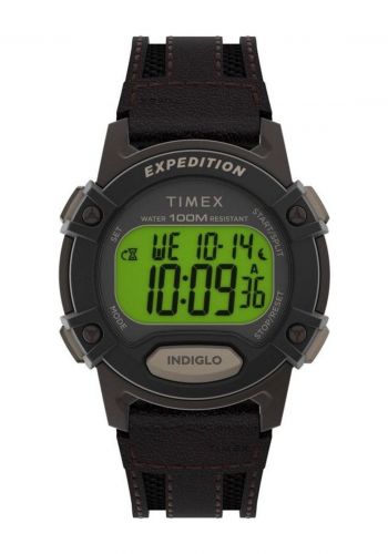 ساعة يد رقمية رجالية باللون البني من تايمكس Timex TW4B24500 CAT5 Men's Watch