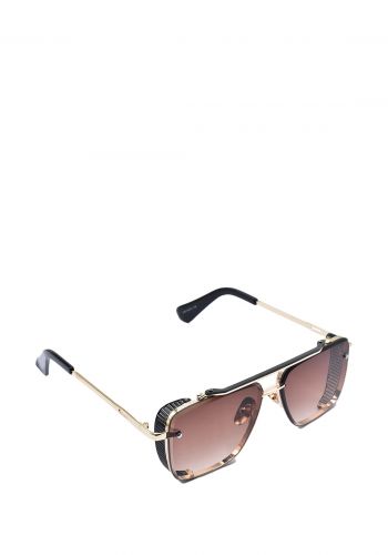 نظارات شمسية رجالية مع حافظة جلد من شقاوجيChkawgi c153 Sunglasses