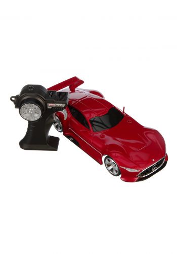 لعبة سيارة باللون الاحمر مع وحدة تحكم من مايستو ار سي Maisto RC Mercedes Benz Red Toy Car