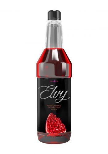 شراب مركز بنكهة الرمان 750 مل من سافورا ايلفي Savora Elvy Pomegranate Flavored Syrup