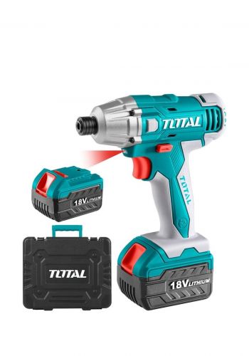 مثقاب مطرقي ليثيوم أيون  بجهد 18 فولت من توتال Total TIDLI228181 Li-ion Cordless Impact Drill