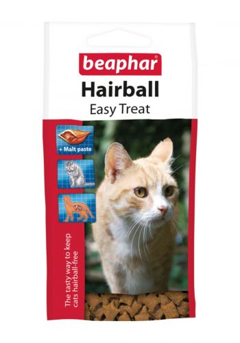 مكافئات للقطط لعلاج كرات الشعر 35 غم من بيفار Beaphar Bites Hairball Easy Treat