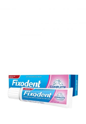 لاصق مثبت لطقم الاسنان 40 غرام من فيكسودنت Fixodent Complete Original Denture Adhesive