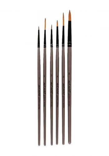 سيت فرش أكريليك 6 قطع من مونت مارت Mont Marte Acrylic Brush Set