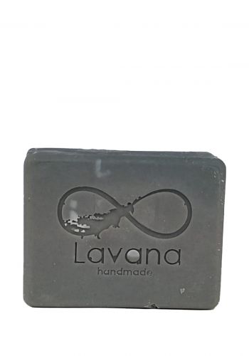 صابونة الفحم والنعناع 100 غم من لافانا Lavana Handmade Charcoal and Mint Soap