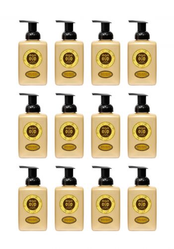 غسول اليدين 500 مل 12 قطعة  من عودOud Foaming Hand Wash - Original Oud