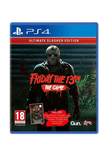 Friday The 13th Ultimate Slasher Edition PS4 Game 4 لعبة لجهاز بلي ستيشن