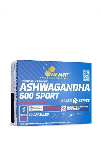 مكمل غذائي 60 كبسولة من اوليمب Olimp Ashwagandha 600 Sport