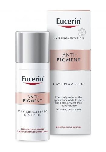 كريم نهاري ضد التصبغات لجميع انواع البشرة 50 مل  من يوسيرين  Eucerin Anti-Pigment Day Tinted Cream