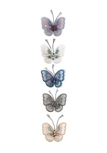 مشبك شعر بتصميم فراشة للبنات Hair Clips