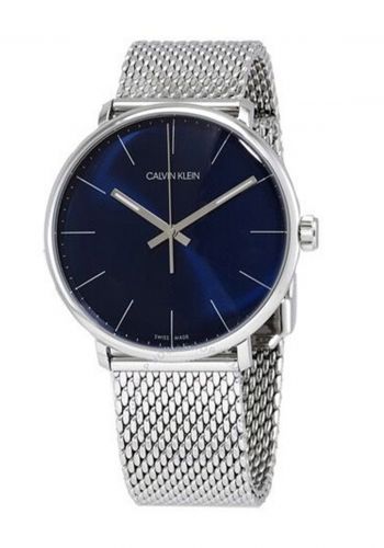 ساعة للرجال بسوار فولاذي فضي اللون من كالفن كلاين Calvin Klein K8M2112N Men's Watch 
