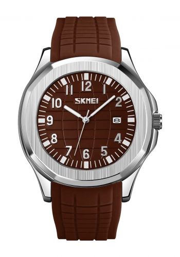ساعة رجالية بسير سيليكون من سكمي Skmei Men Watch