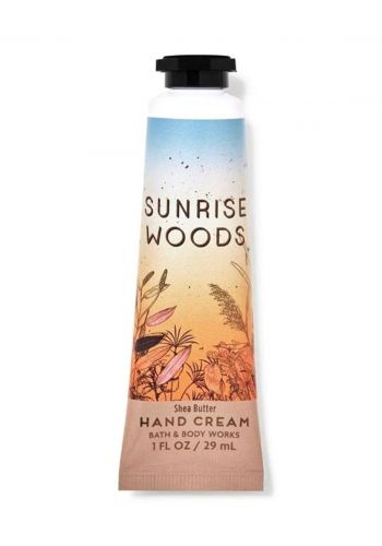 كريم مرطب لليدين 29غم من باث اند بدي وركس Bath and Body Works Sunrise Woods Hand Cream