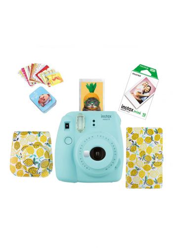 كاميرا فورية ميني 9 مع هدايا من فوجي فيلم Fujifilm Instax Mini 9 Camera