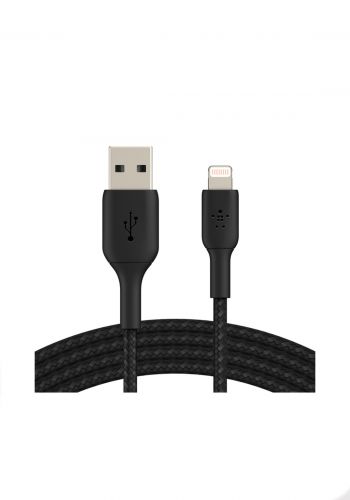 كيبل آيفون- Belkin CAA002bt1MBK Boost Charge  Lightning to USB-A Cable 1M