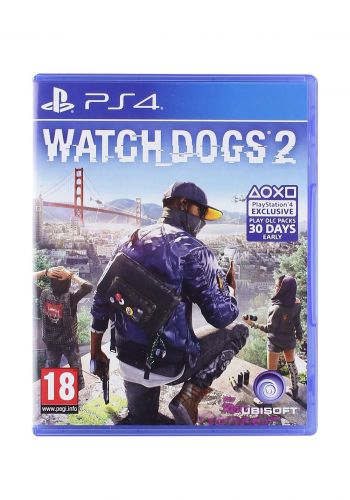 لعبة مشاهدة الكلاب 2 لجهاز البلي ستيشن 4 UBI Soft Watch Dogs 2 Video Game for Playstation 4