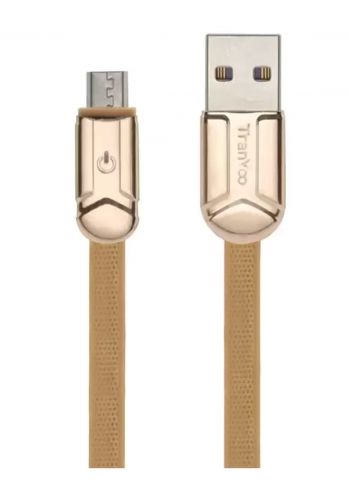 كابل مايكرو Tranyoo  X12-v Micro Cable- 1.2m- Gold
