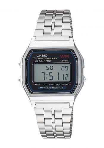 ساعة لكلا الجنسين من كاسيو  Casio A159W-N1DF Unisex Classic Digital Wrist Watch