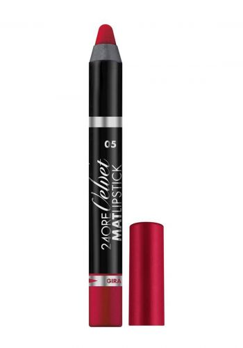 قلم أحمر شفاه مطفي  1.66 غرام ديبورا Deborah 24 Ore Velvet Mat Lipstick 05