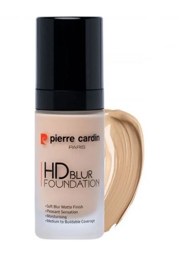 كريم أساس بدرجة لون 408 30 مل من بيير كاردين  Pierre Cardin Paris Hd Blur Foundation 408 Beige