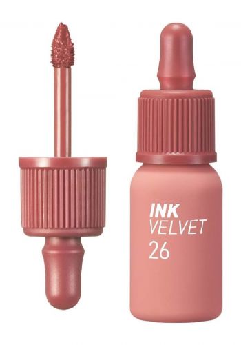تنت شفاه مخملي من بيريبيرا الكورية رقم 26 Peripera Ink Velvet Well-Made Nude