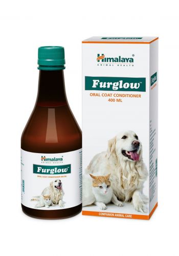 بلسم للعناية بشعر القطط و الكلاب 400 مل من هيمالايا فورجلوHimalaya Furglow Oral Coat Conditioner
