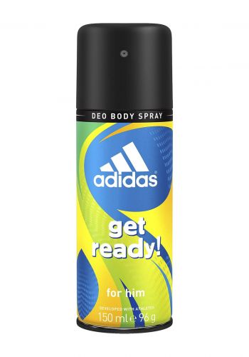 مزيل العرق للرجال  150 مل من اديداس Adidas Get Ready Deodorant Body Spray 