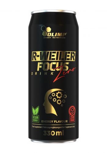 مشروب الطاقة 330 مل من اوليمب Olimp R-weiler Focus Drink Zero 