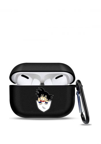 حافظة سماعة ايربود برو 2 بطبعة شخصية سون غوكو من انمي دراغون بول زد  Silicon Anime Airpods Pro 2 Case
