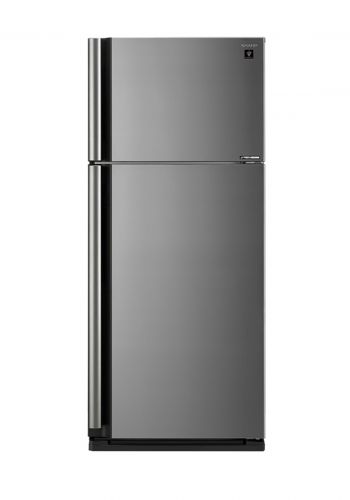 ثلاجة انفيرتر 27 قدم 1.3 امبير من شارب Sharp SJ-SE75D-SL5 Inverter Refrigerator