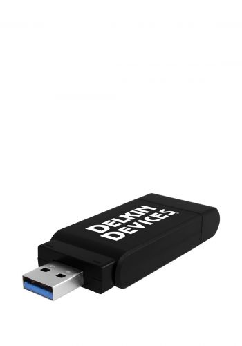 Delkin Devices DDREADER-46 USB 3.1 Gen 1 SD & microSD Memory Card Reader - Black قارئ بطاقة ذاكرة من ديلكين