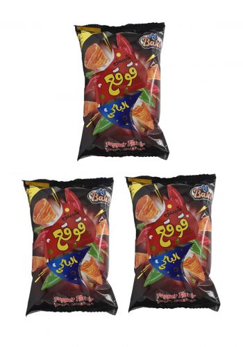 سيت شيبس قوقع الباكي 3 قطع (نكهه الكاتشب +نكهه الجبنه +نكهه الفلفل الحار)