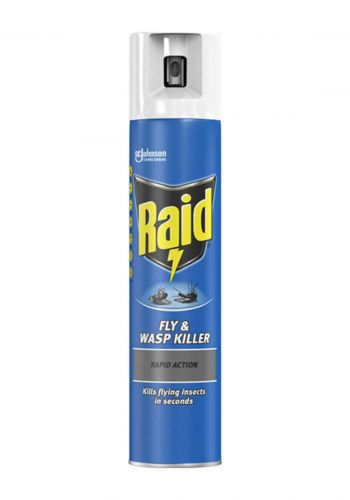 بخاخ قاتل الحشرات 300 مل من ريد Raid Mosquito & Fly Killer 