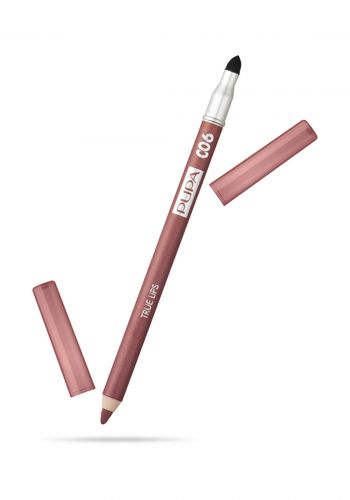 قلم محدد للشفاه 006 من بوبا ميلانو Pupa Milano True Lip Contour Pencil-Brown Red