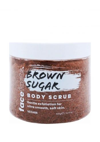 مقشر الجسم بالسكر البني 400 غرام  من فيس فاكتس Face Facts Brown Suger Body Scrub