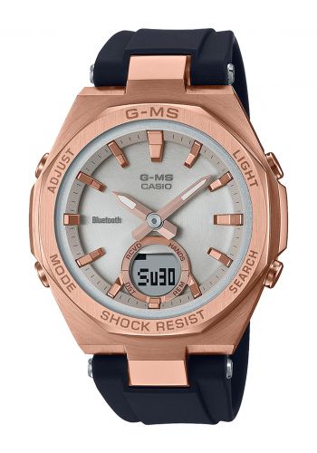 ساعة جي شوك نسائية ذهبي اللون من كاسيو Casio G-SHOCK MSG-B100G-1ADR Watch