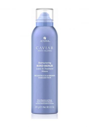 بخاخ حماية الشعر من الحرارة من التيرنا 241 غم  Alterna Caviar Restructuring Bond Repair Treatment Mousse  