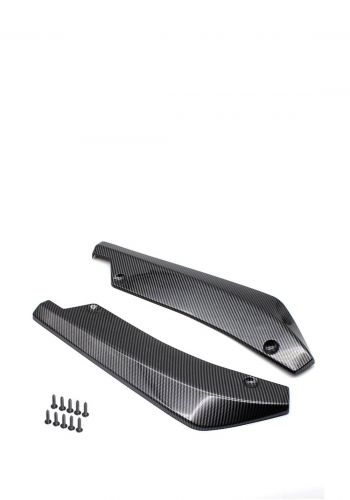 لحية رياضية للسيارات عامة تركيب خلف الاطارات الخلفية  Rear Car Bumper Carbon Fiber