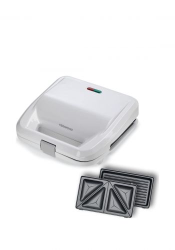 كابسة وشواية كهربائية  750 واط  من كينوود Kenwood SMP02.000WH Sandwich Maker