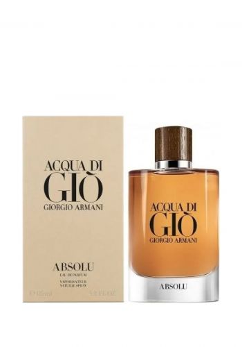 عطر رجالي 125 مل من جورجيو ارماني Giorgio Armani Acqua Di Gio Absolu Men's Eau De Parfum Spray 