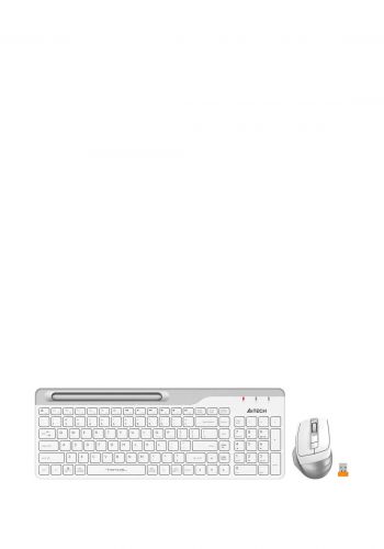لوحة المفاتيح وماوس لاسلكي A4Tech FB2535C Compact Wireless Keyboard and Mouse Combo